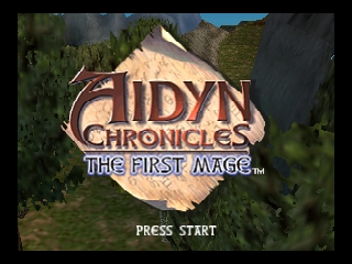 Aidyn Chronicles - The First Mage (USA) Title Screen